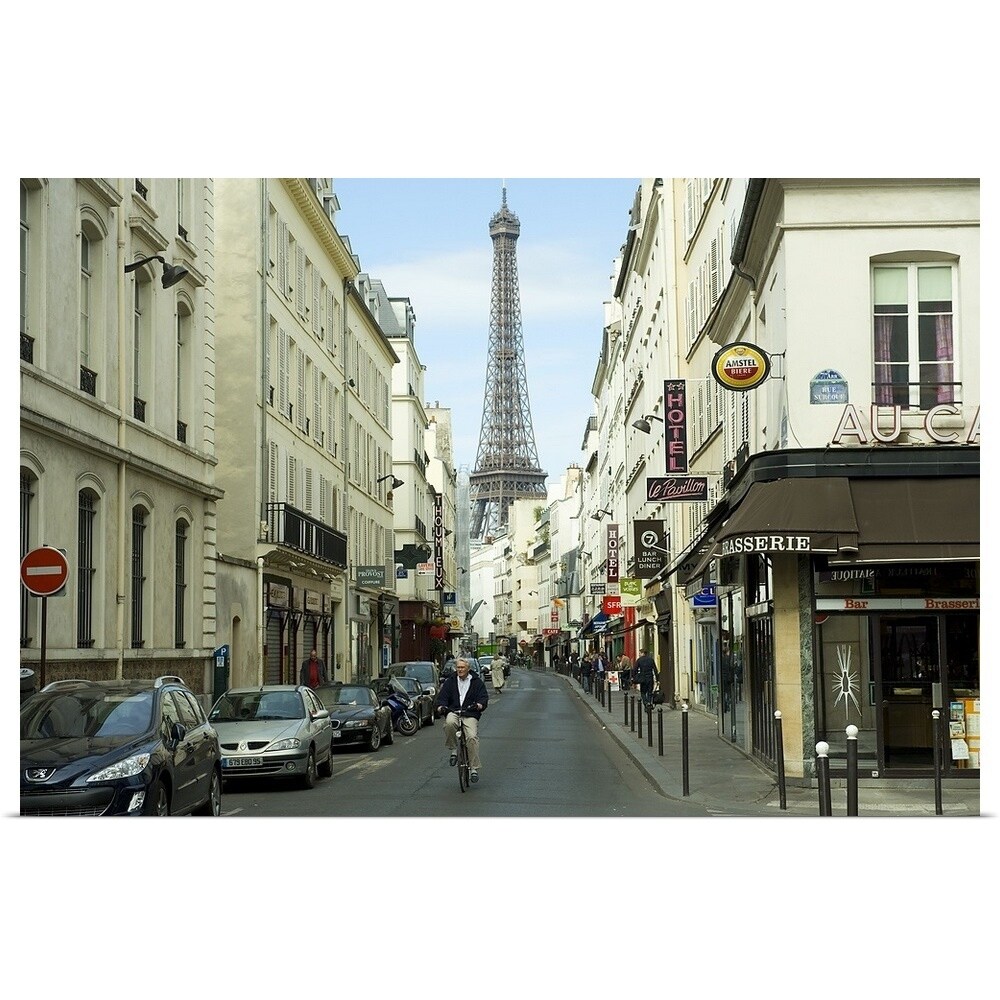 Shop Eiffel Tower Paris Ile De France France Poster Print On Sale Overstock 16895937