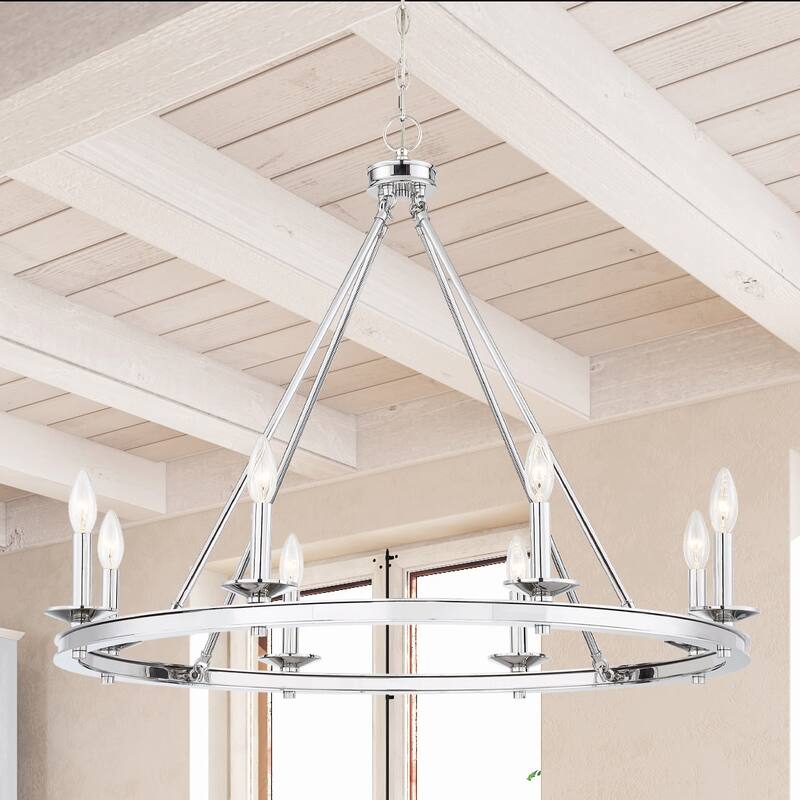 Savoy House Middleton 8 Light 33" Wide Taper Candle Chandelier