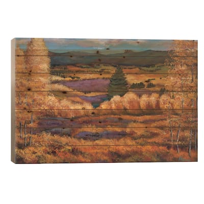 Colorado Print On Wood by Johnathan Harris - Multi-Color