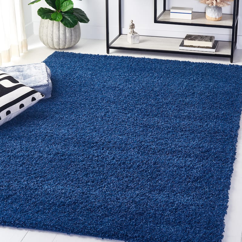 SAFAVIEH Laguna Shag Verdiana Solid 2-inch Thick Rug