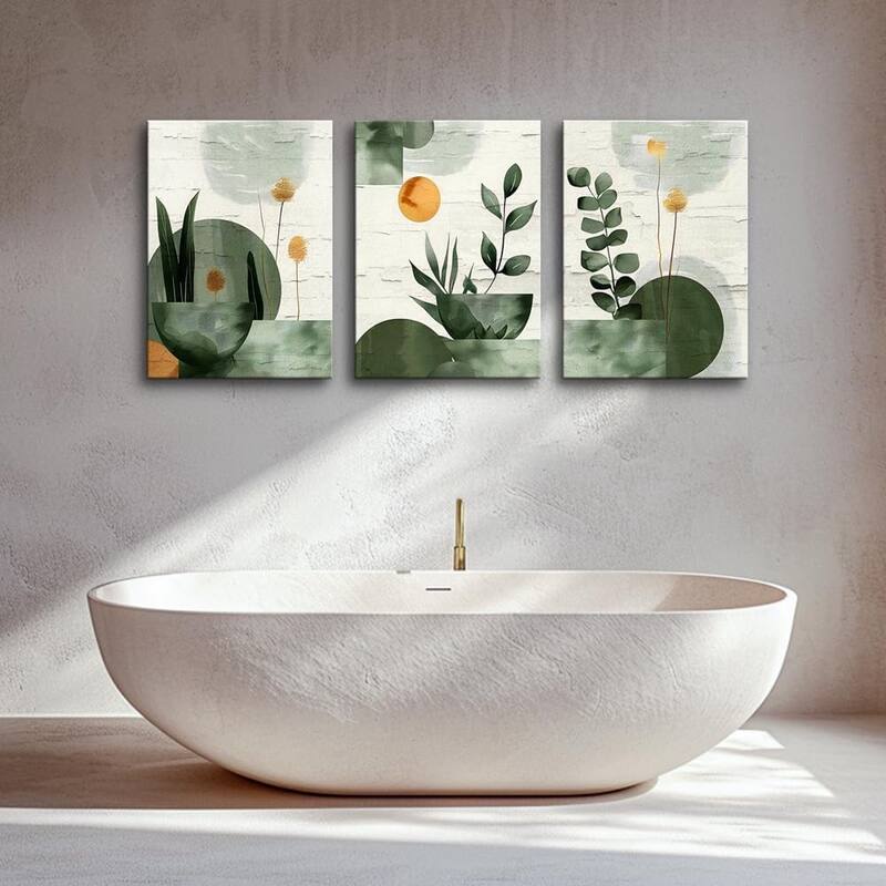 Wall Art Prints Geometry Plant Pictures Abstract