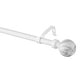 preview thumbnail 17 of 17, Acroma Adjustable Single Curtain Rod and Coordinating Finial Set