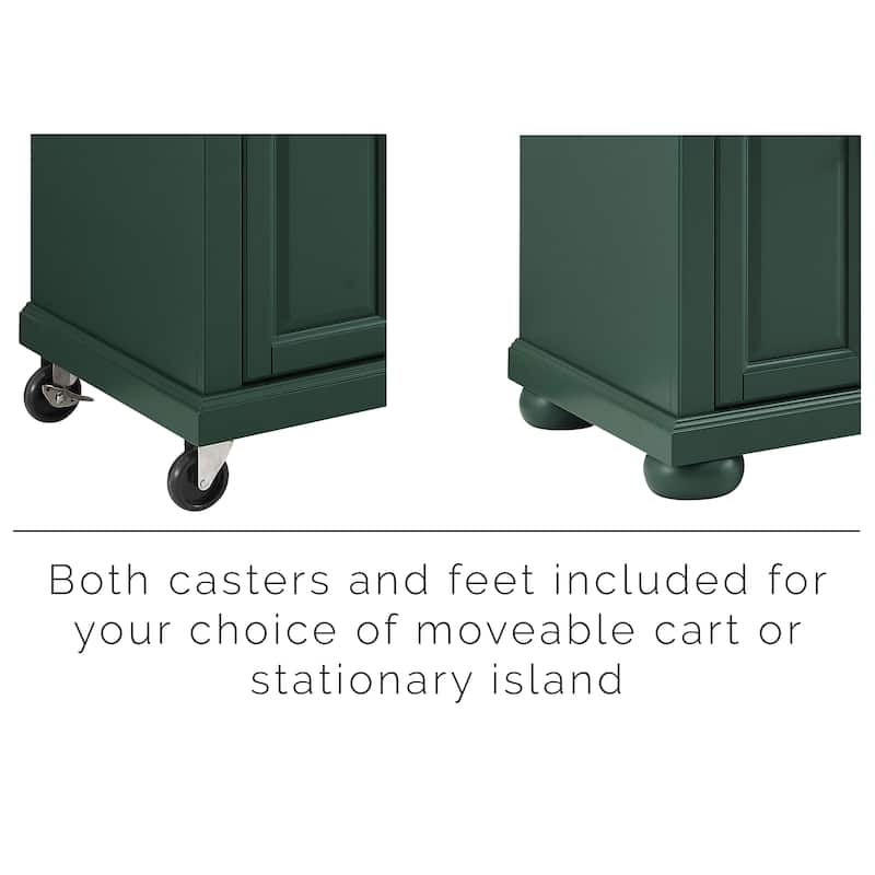 Crosley Madison Kitchen Island/Cart - 18"x42"x36.63"