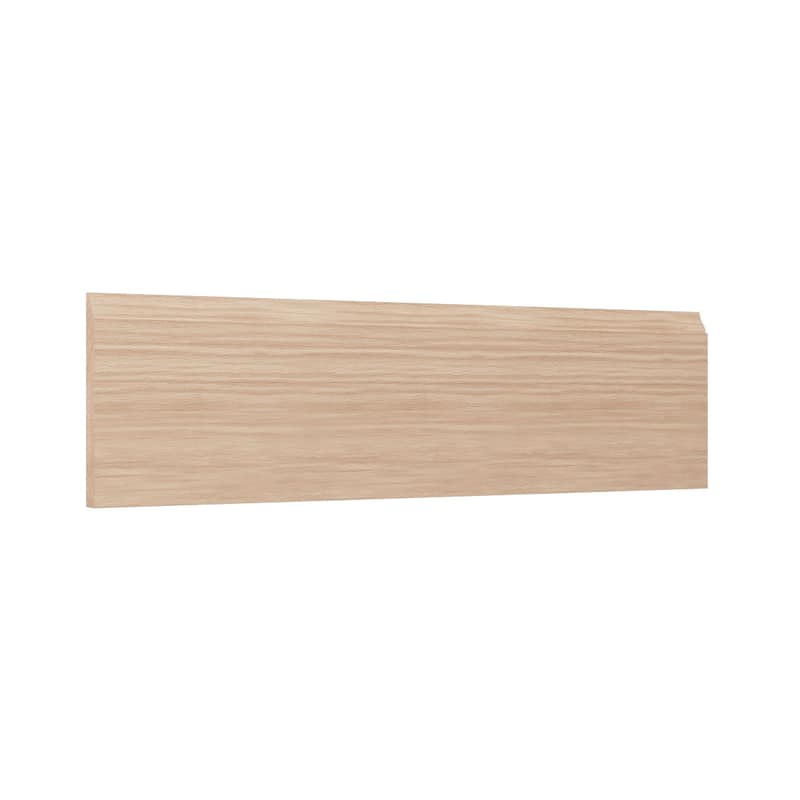 WM618: 9/16-in D x 5-1/4-in W x 96-in L Americraft Solid Hardwood Stain Grade Ogee Base Moulding