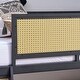 preview thumbnail 30 of 69, Metal Loft Bed with Rectangular Desk, LED lights, Storage Shelves and Hanging Storage Compartments, Safety Guard and Ladder