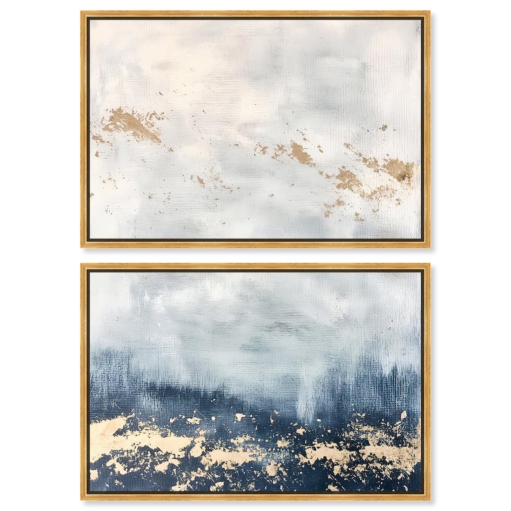 Inner Cosmos II Canvas Set of 2 by Art Remedy