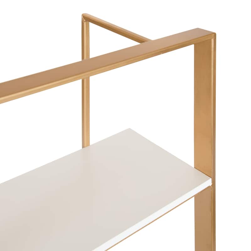 Kate and Laurel Kercheval Modern Wood Shelf