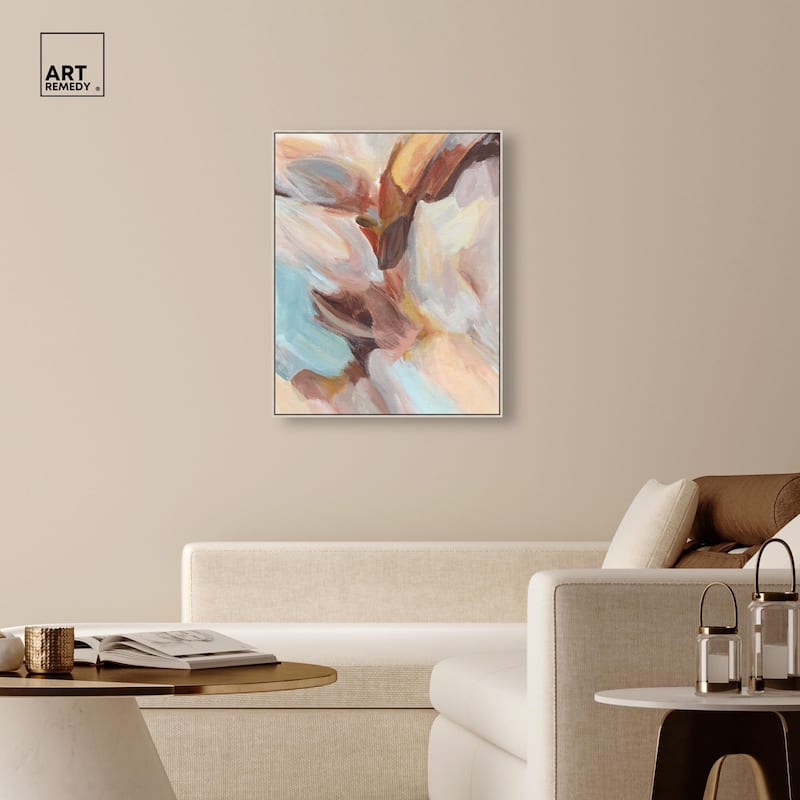 Layers of Colors II Canvas by Art Remedy