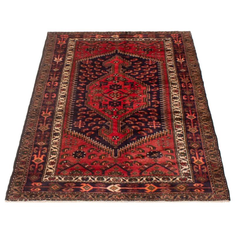 ECARPETGALLERY Hand-knotted Anadol Red Wool Rug - 4'6 x 7'5