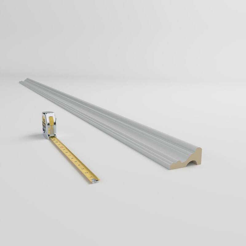 3/4"H x 3/8"P x 94"L Traditional Panel Moulding