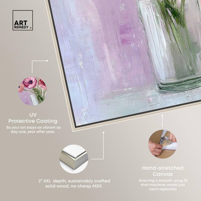 Glass and Grace Canvas by Art Remedy