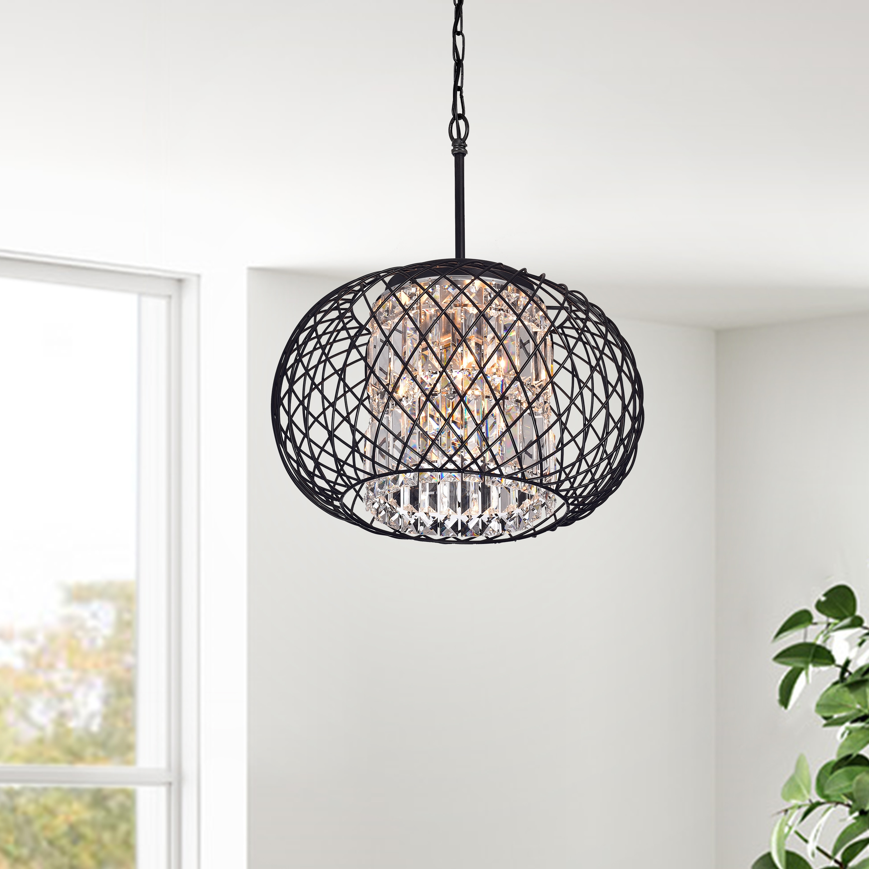 Agrius 3 - Light Globe Chandelier