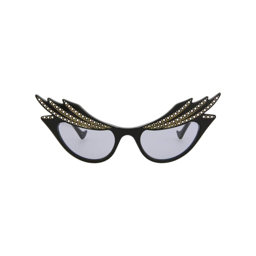 Gucci Cat Eye-Frame Acetate Sunglasses