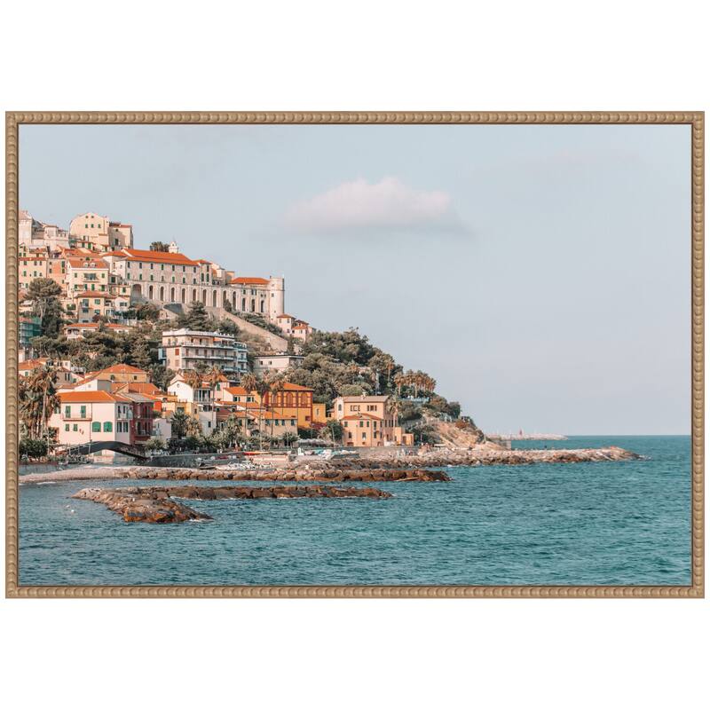 Kate and Laurel Sylvie Imperial Framed Canvas by Alicia Abla