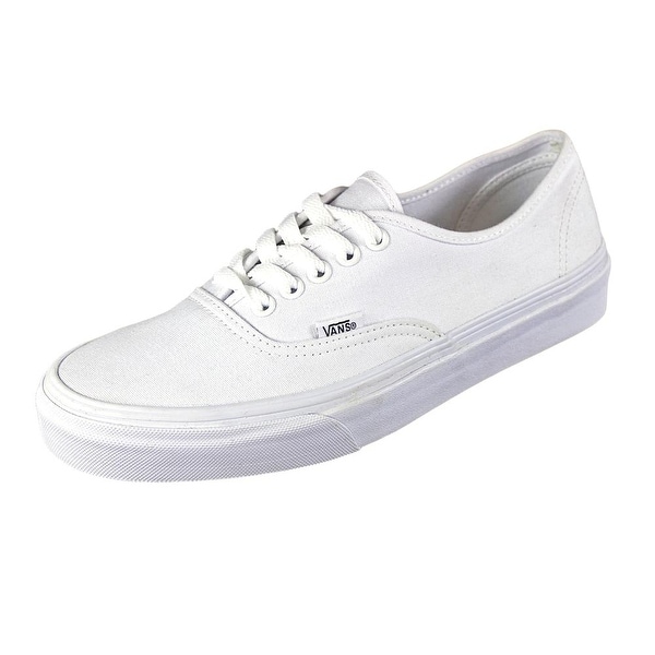 Vans Authentic Women Round Toe Canvas White Sneakers