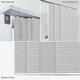 preview thumbnail 6 of 12, GoDear Design Natural Woven Adjustable Sliding Panel Track Blinds, Vertical Blinds, Timeless Series, 45.8"- 86" W x 96" L