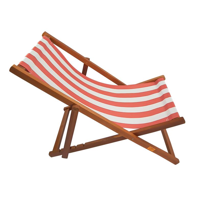 Outdoor Patio Garden Furniture, Stripe-Folding Beach Chairs, Adjustable ...