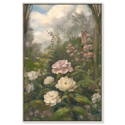 Woodland Bloom Canvas by Art Remedy