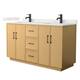 Option Light Oak / Giotto Quartz Top / Matte Black