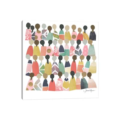 iCanvas "Rainbow Children" by LouLouArtStudio Canvas Print