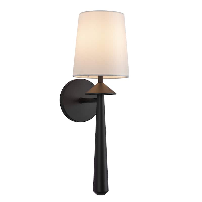 Alora Lighting WV497106 Bridgette 18" Tall Bathroom Sconce with Linen
