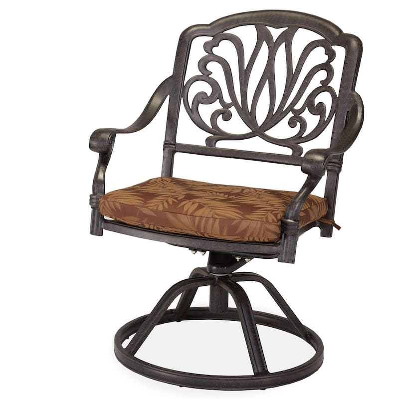 Capri Outdoor Swivel Rocking Chair by Homestyles