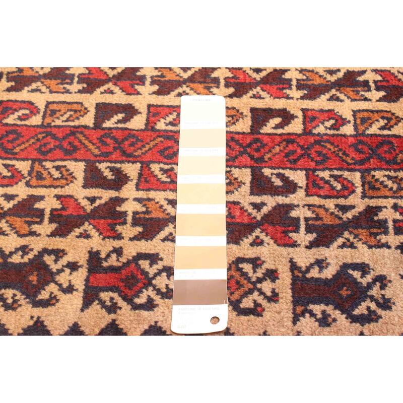 ECARPETGALLERY Hand-knotted Teimani Tan Wool Rug - 2'8 x 4'5