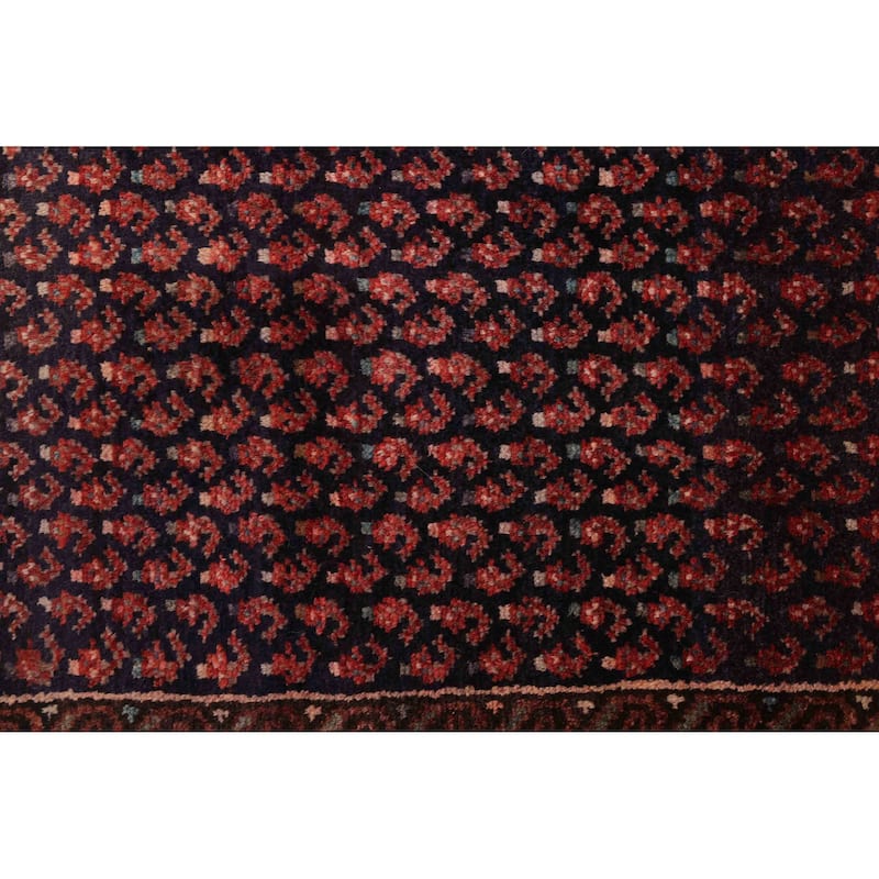 ECARPETGALLERY Hand-knotted Andelz Navy Wool Rug - 3'1 x 6'6