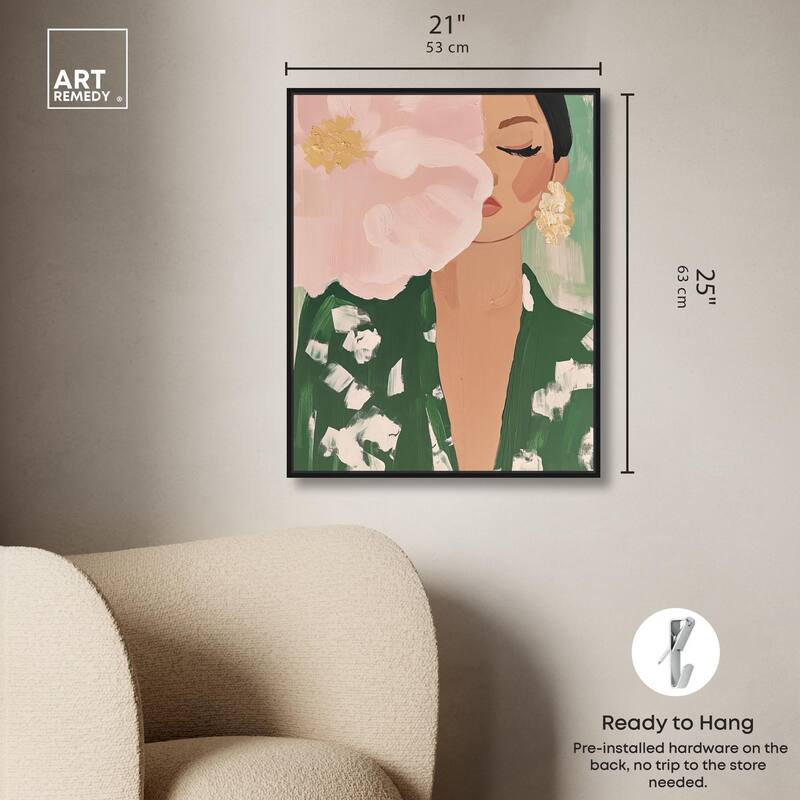Livia III Canvas by Art Remedy