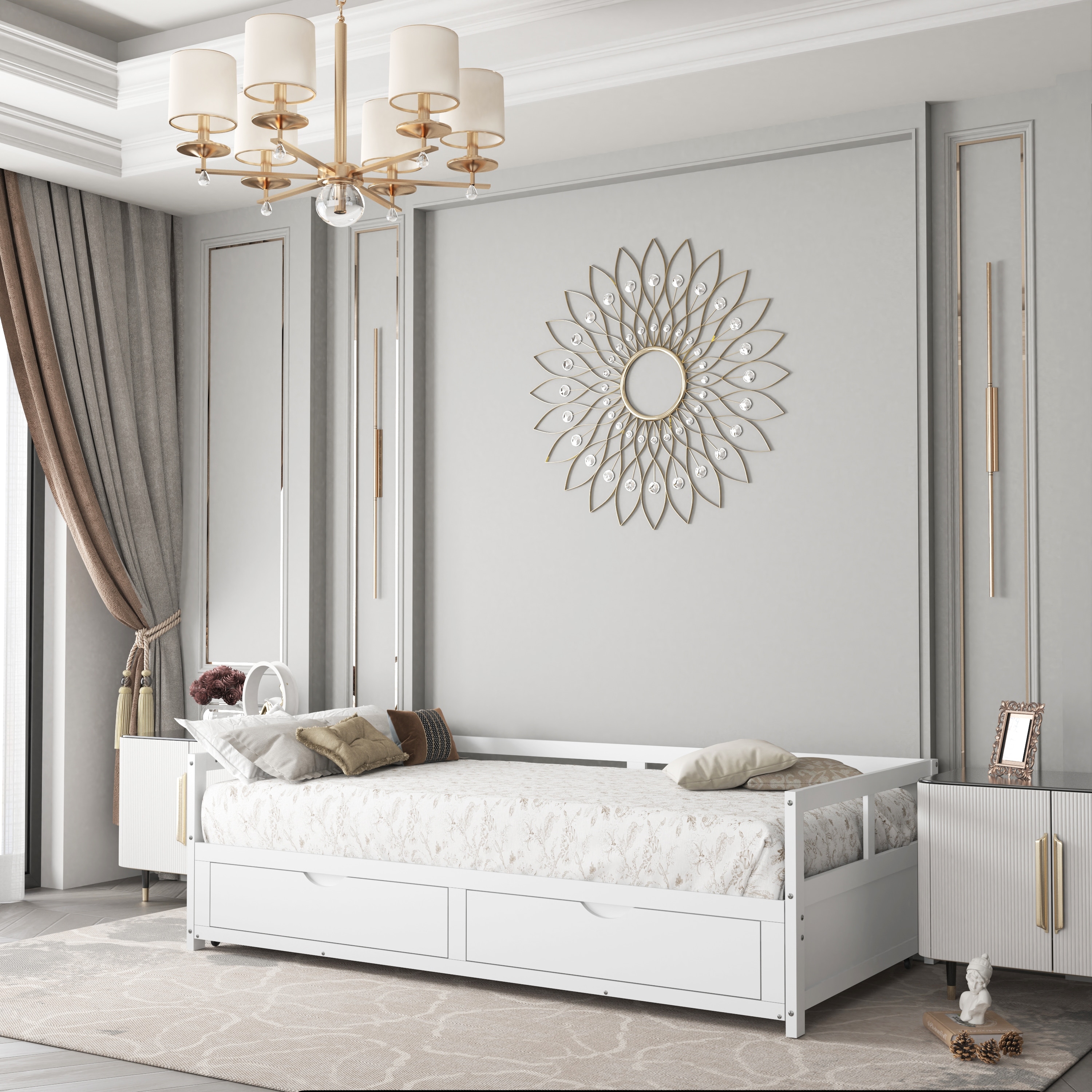 Elsie store daybed trundle