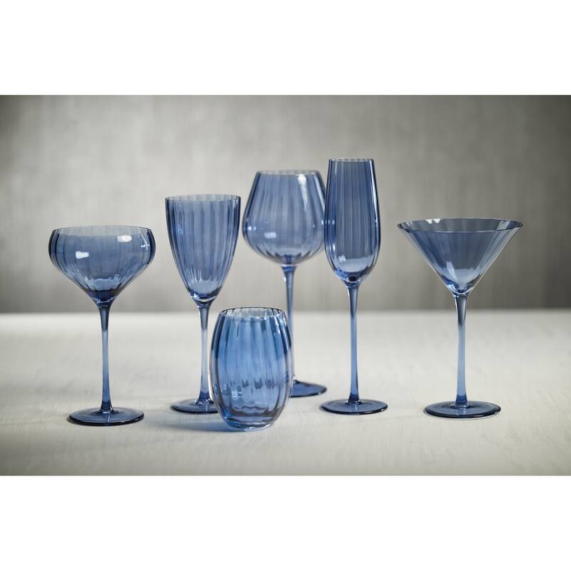 Malden Optic Cocktail Glasses, Set of 4