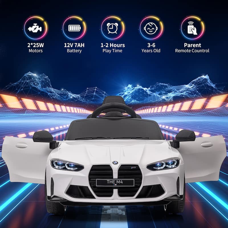Licensed by BMW M4 12V Ride On Toy Car