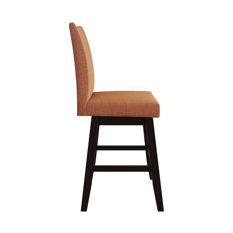 CraftPorch Minimalist Swivel Counter Chairs with Round Table