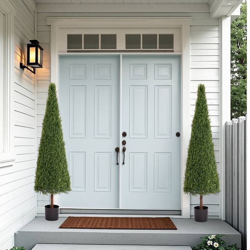Decorations For Indoor Living Room Outdoor Tree Artificial Boxwood Topiary Tree Plant Potted Trees 180cm 1pcs/set
