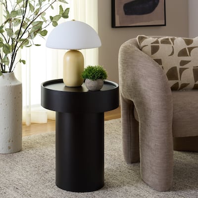 SAFAVIEH Home Avony Side Table - 16"W x 16"D x 20"H
