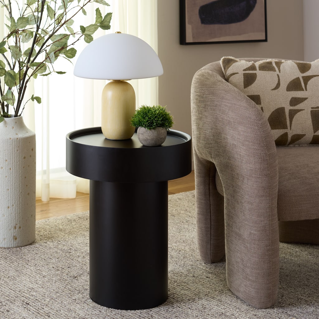 SAFAVIEH Home Avony Side Table, Fully Assembled - 16"W x 16"D x 20"H