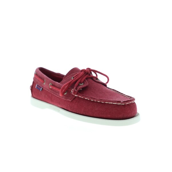 sebago docksides canvas