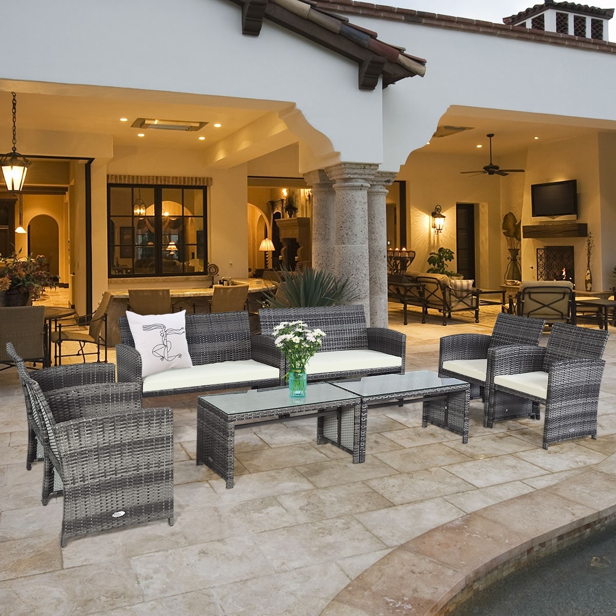 Costway 8 piece patio set discount