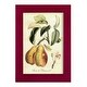 preview thumbnail 1 of 138, Printed Tuscan Fruits IV -Framed Print w/glass-Cherry Red 4x6 - Red