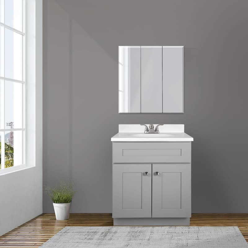 Design House 597526 Brookings 24" Free Standing Single Basin Vanity