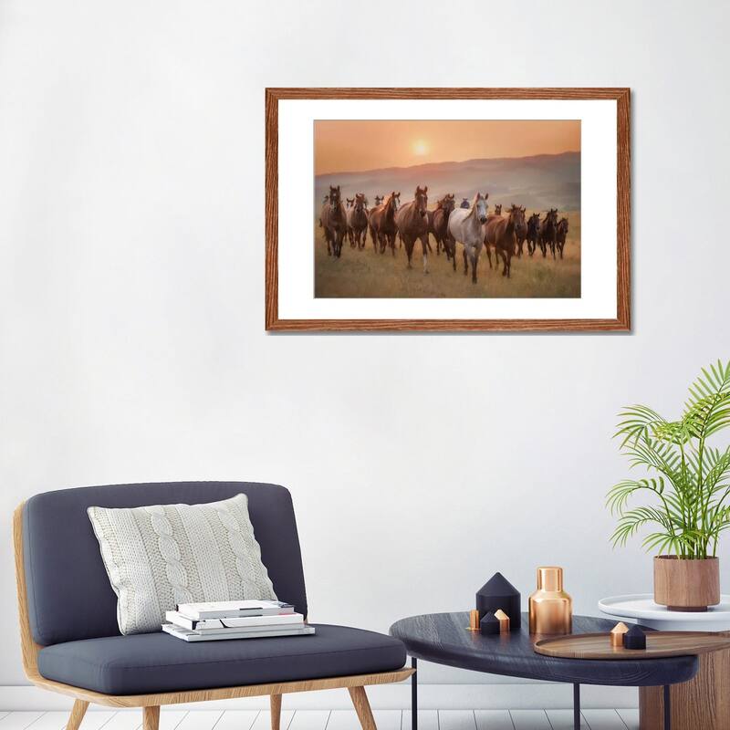 iCanvas "Sunkissed Horses II" by PHBurchett