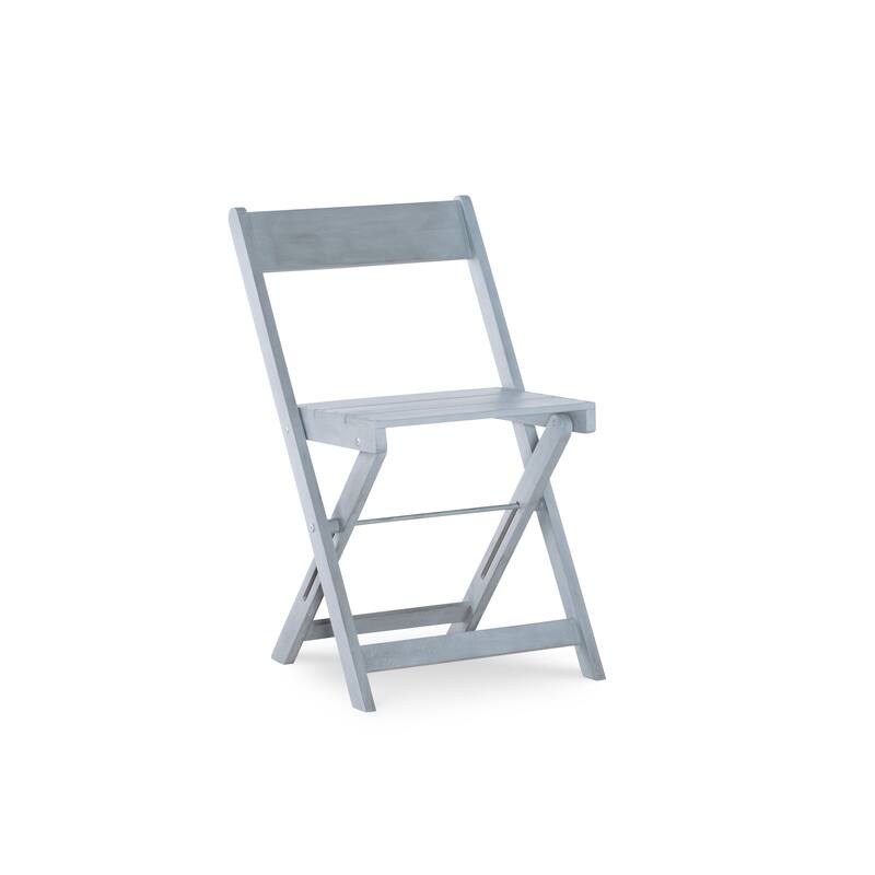 Seacrest Gray Three Piece Square Table Set