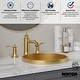 preview thumbnail 4 of 12, Karran Vineyard KBF474 2-Handle Three Hole Widespread Bathroom Faucet with Matching Pop-up Drain