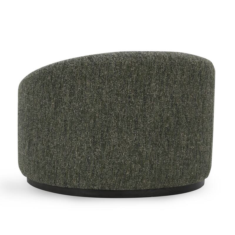 Classic Home Beverly Boucle Swivel Accent Chair
