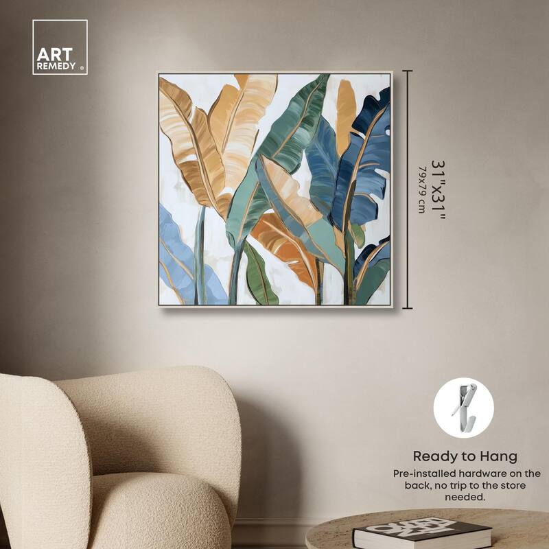 Paradise Fronds IV Canvas by Art Remedy