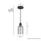 preview thumbnail 5 of 13, Hunter Lochemeade 1-Light Mini Pendant - Kitchen Island, Dining Room - Modern Farmhouse, Contemporary, Industrial