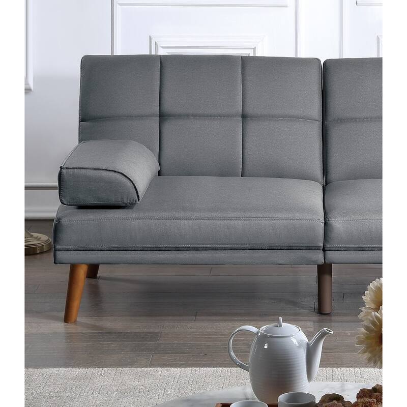 Contemporary Tufted Sofa Bed - Multi-Functional Adjustable Furniture