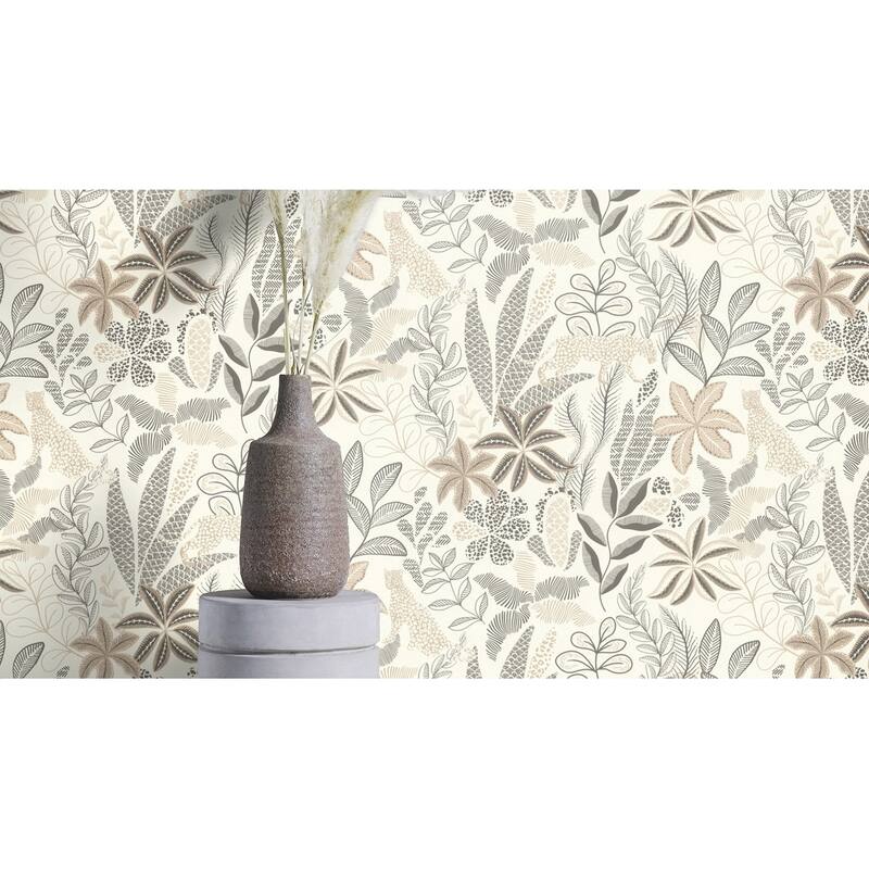 Rasch Alani Neutral Tropical Wallpaper