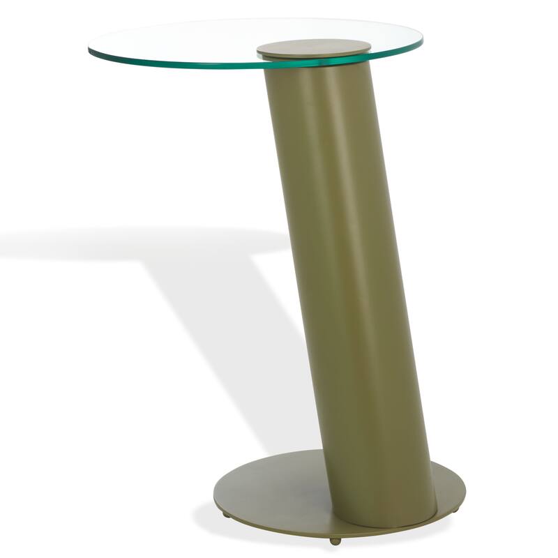 SAFAVIEH COUTURE Richardson Metal Accent Table - 20"W x 16"D x 21"H
