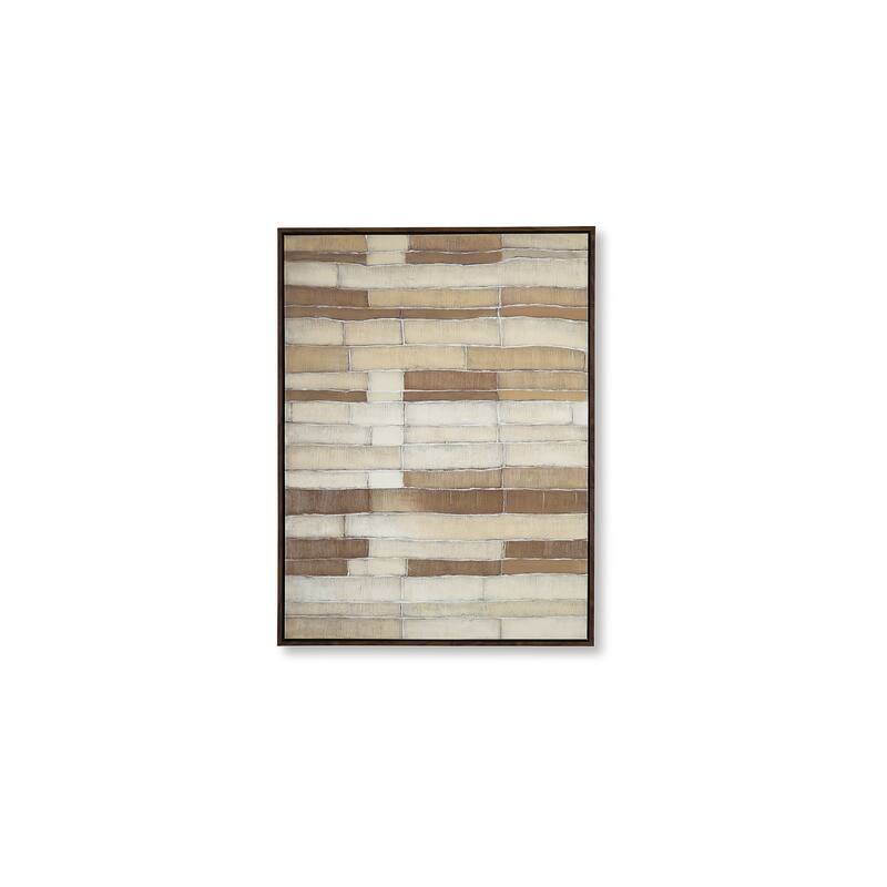Signature Design by Ashley Kalanmore Brown/Beige Wall Art